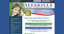 Desktop Screenshot of lifeskillscenter.com